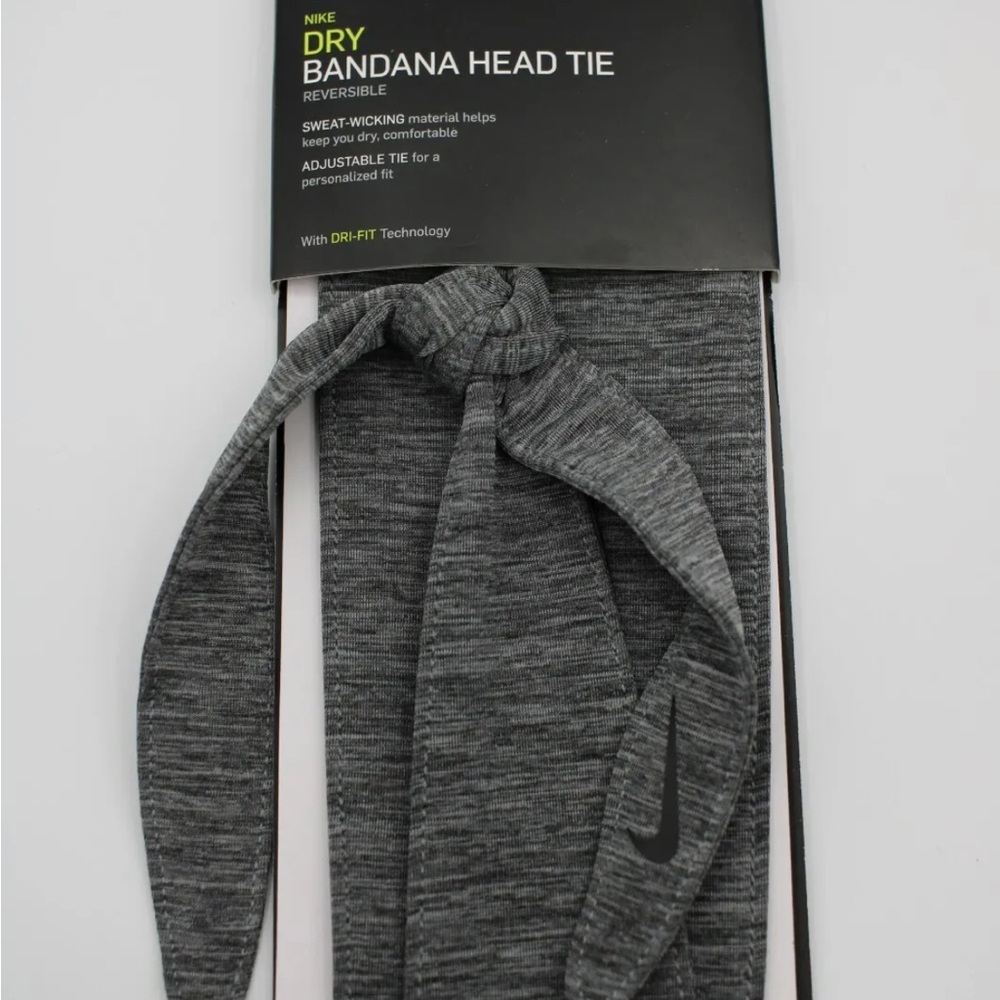 New Nike Dry Bandana Head tie gray - Picture 4 of 7